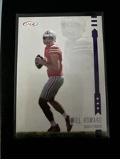 2025 Sage High Series Football - Will Howard #183 Black OH State STEELERS Purple