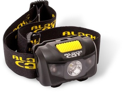 Black Cat Batle Cat Headlamp Kopflampe