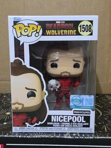 Funko Pop Vinyl - Marvel #1508 Nicepool - New- Deadpool & Wolverine - Limited Ed