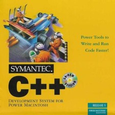 Symantec C  5 MAC CD classic development system power tools write run code IDE