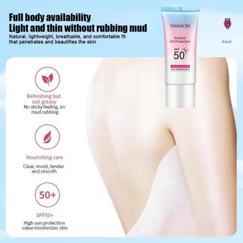 SPF50+ Sunscreen Cream UV Clear Moisturizing Skincare Sunscreen =`~ - Picture 2 of 14
