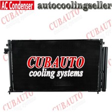 A/C Condenser For 2006-2011 Honda Civic DX DX-G LX EX EX-L #3569, 80102SVAA13