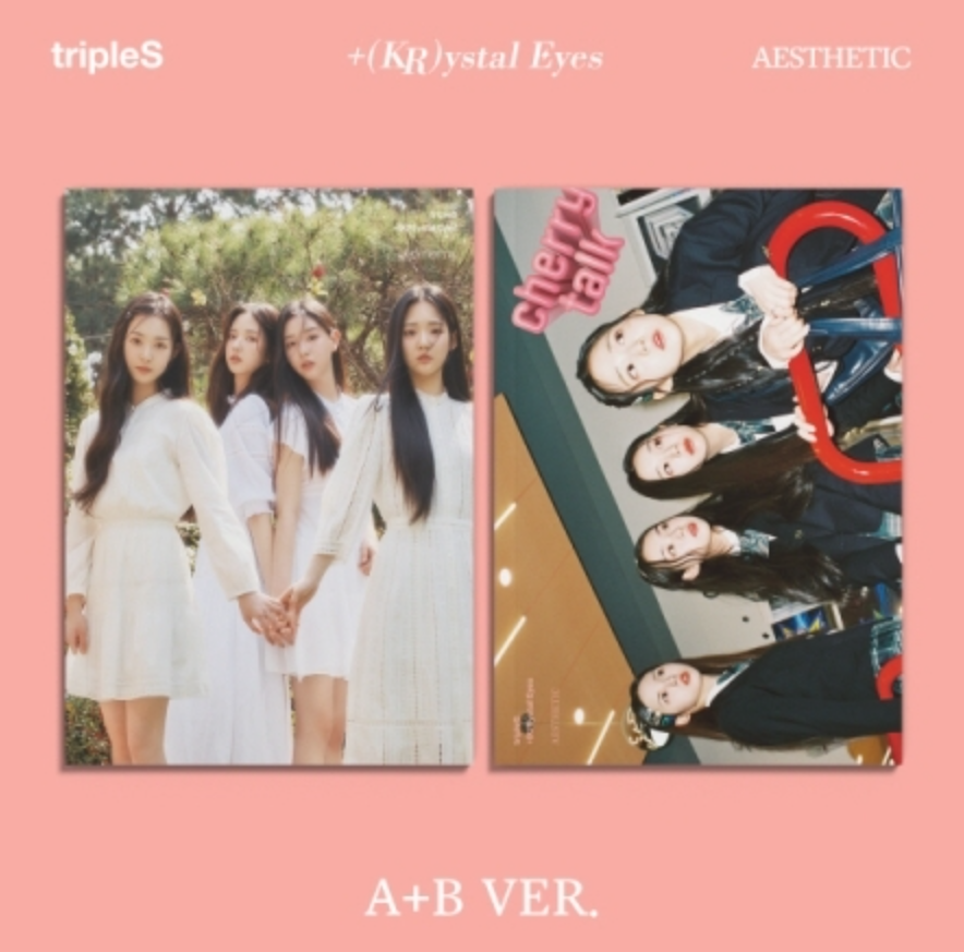 tripleS +(KR)ystal Eyes AESTHETIC Mini Album - triples merchandise