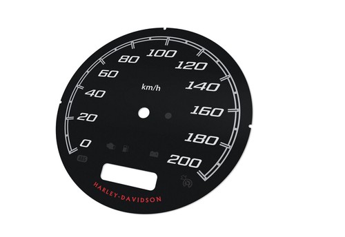Harley-Davidson Road King - Speedometer dials MPH to KM/H Gauges - Picture 6 of 10