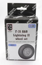F-35 A&B Lightning II Halberd Models wheels set 1/48 kit