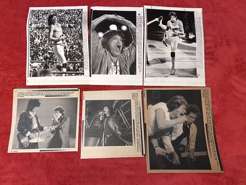 Fotos de seis hilos de MICK JAGGER y los Rolling Stones Tokyo Dome Meadowlands
