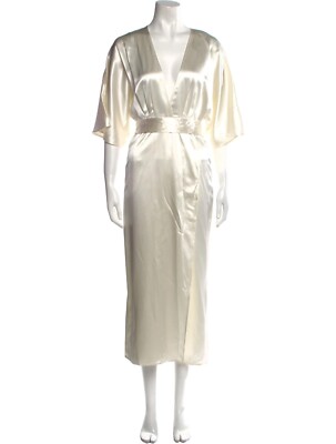 NWT Reformation Hedi 100% Silk Dress Size XS Ivory White Bride