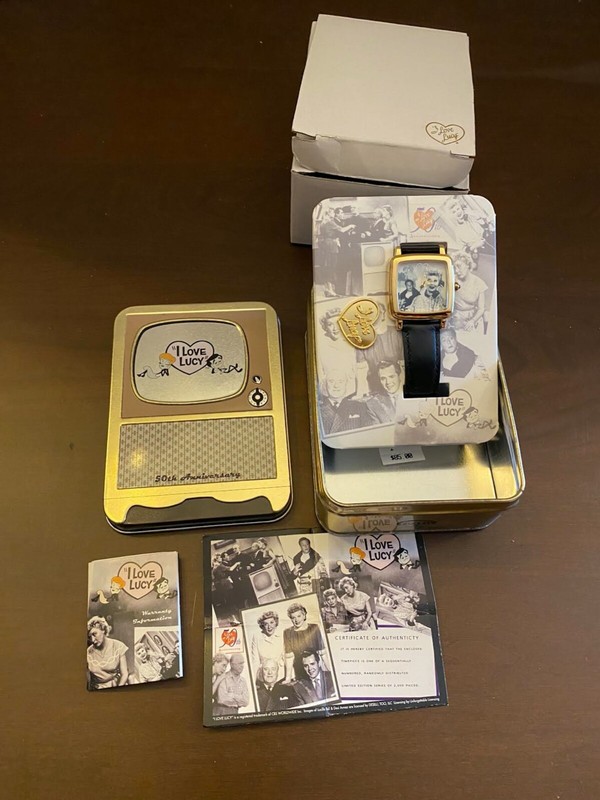 Viacom | 50th Anniversary I Love Lucy Watch | Non-Mint Container