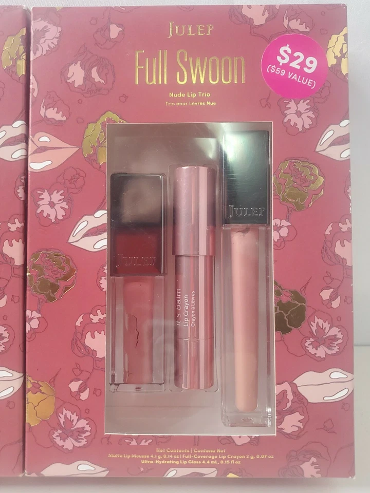 Лот из 2 Julep 3 шт. Набор обнаженных губ Full Swoon - Изображение 2 из 4