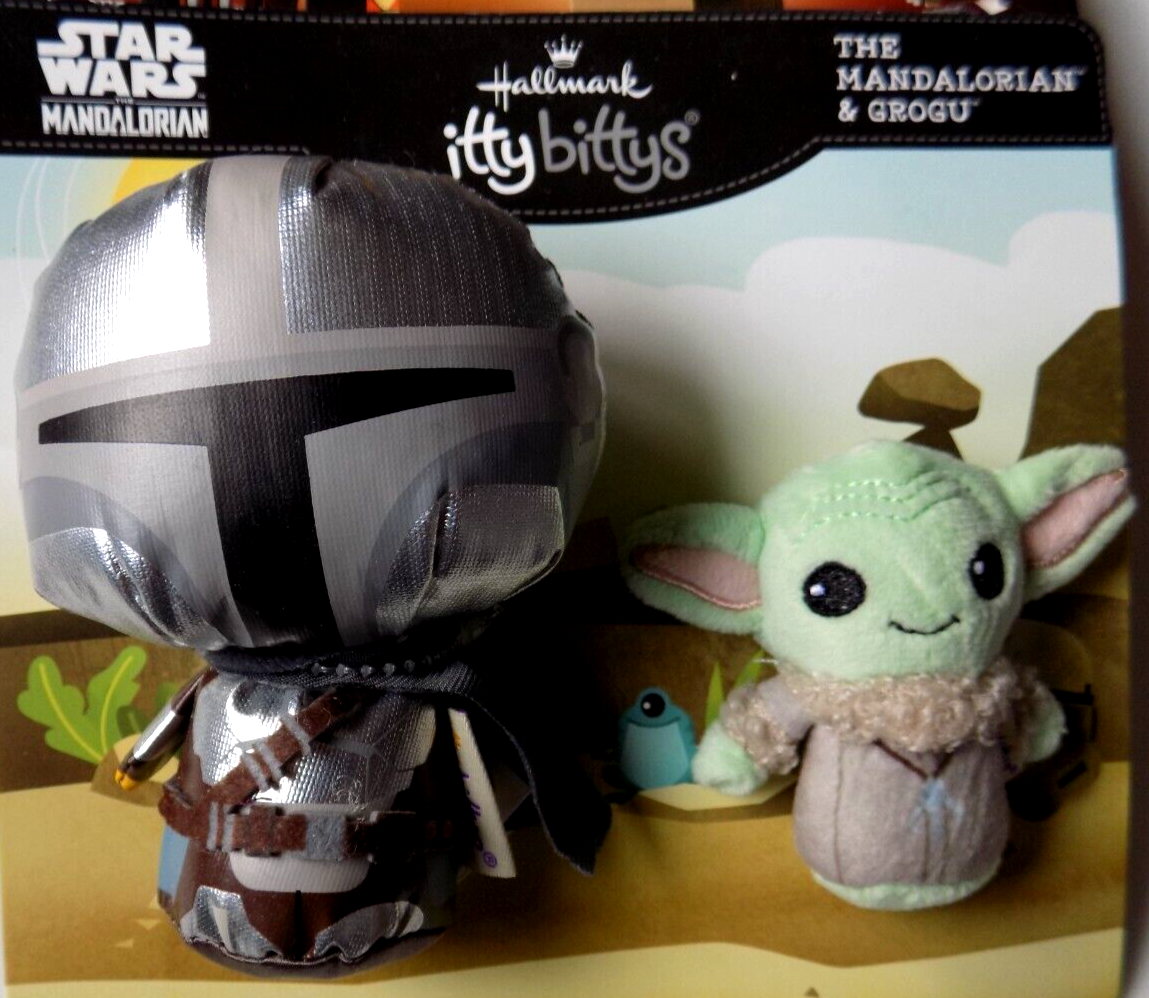 Hallmark Star Wars Mandalorian & Grogu The Child Itty Bittys Bitty