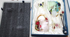 BREW TO A TEA fancy tea cups with glass lids & matching spoons NOS!! Gift set — photo 3