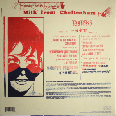 Milk From Cheltenham - Triptych Of Poisoners (LP, Album, RE) (Mint