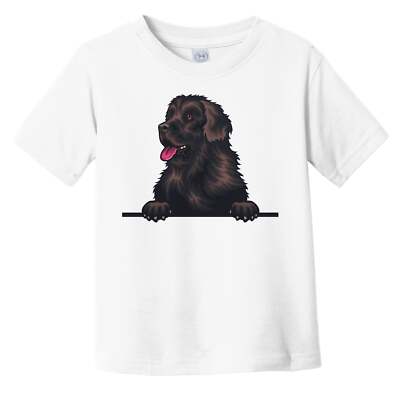 Newfoundland Dog Breed Popping Up Cute Infant Toddler T-Shirt v2