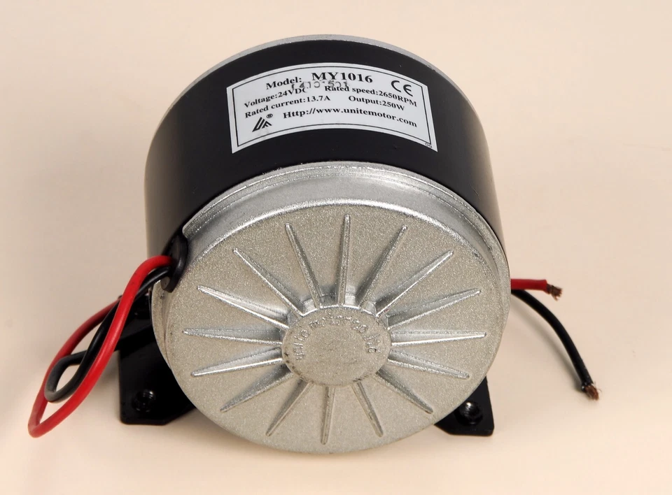 DC 24V 250W MY1016 Elektromotor Orignal Unite Firma Motoren mit Garantie - Bild 2 von 4