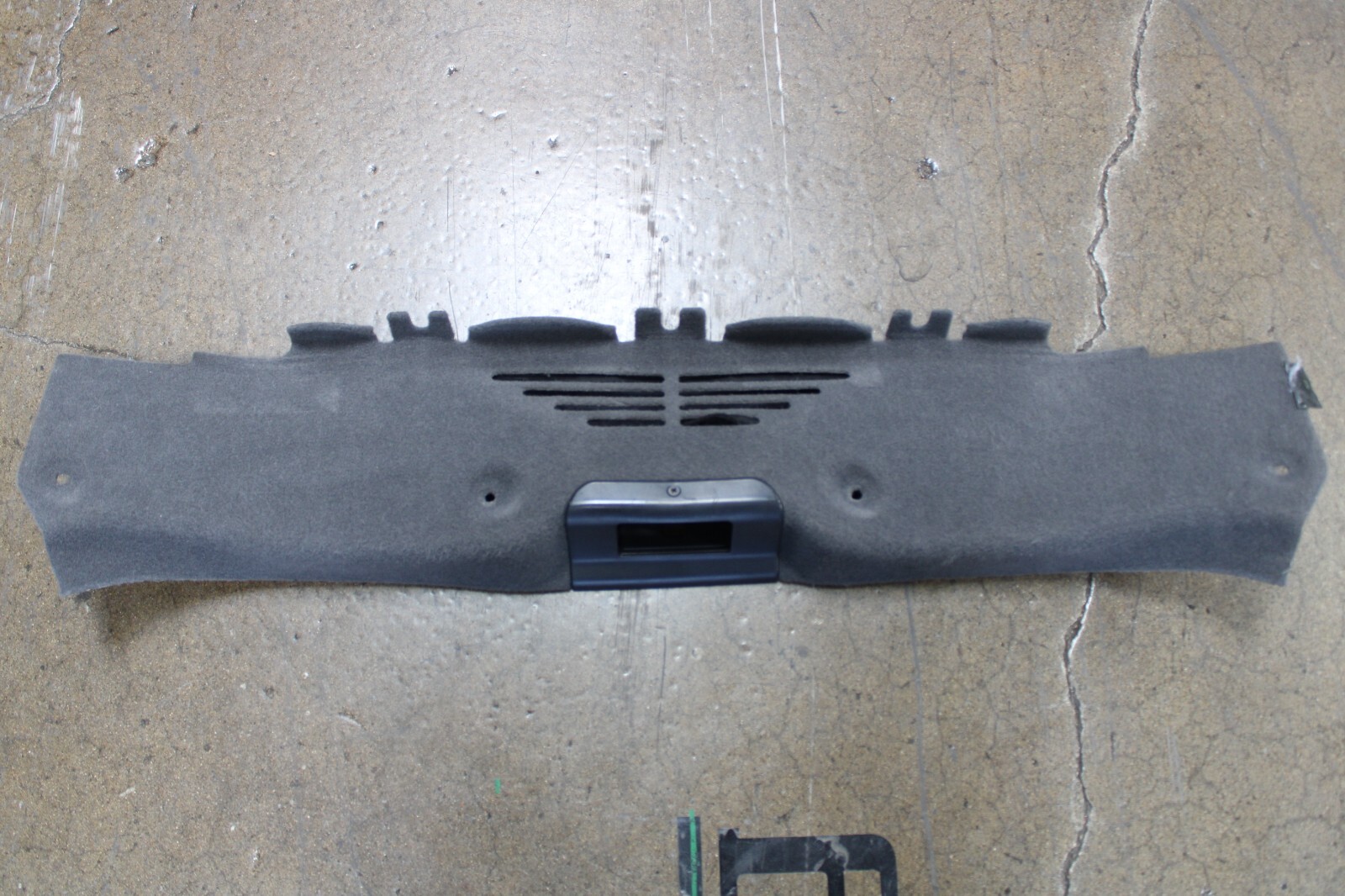 Maserati Granturismo, Trunk Latch Trim, Grey, Used, P/N 69972106