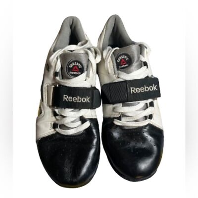 Reebok U form CrossFit shoes/sneakers White Black Size 8