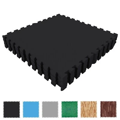 GORILLA SPORTS® Bodenschutzmatten Set Puzzlematte Schutzmatten Unterlegmatte