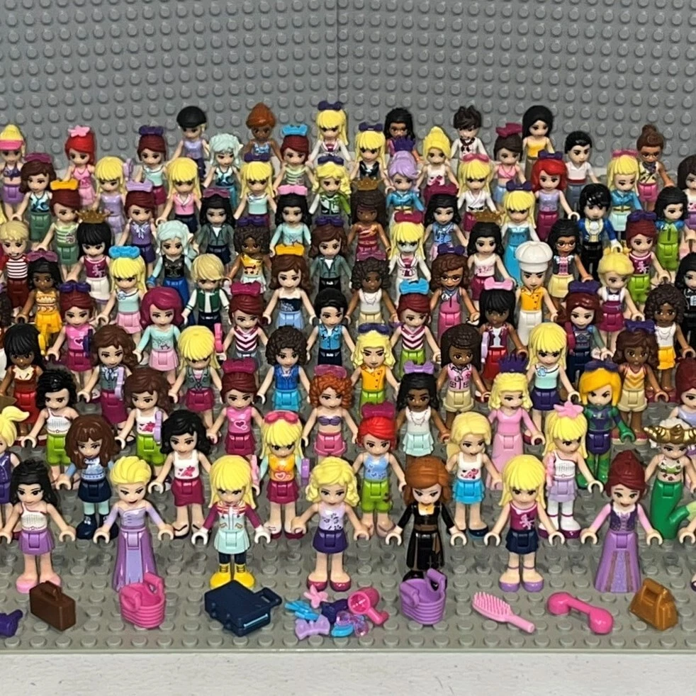 LEGO Friends Minifigures Lot of 5 Randomly Selected 15 FREE