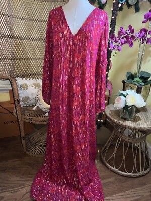Lilly Pulitzer NWT Cleme Maxi Dress Amaryllis Red Secret Hideaway
