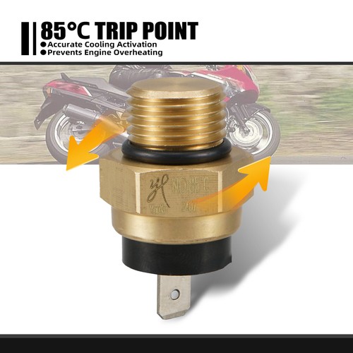 Conjunto de interruptor térmico ventilador radiador para Honda Shadow Sabre 1100/Spirit 750/Aero 750 - Imagen 2 de 9