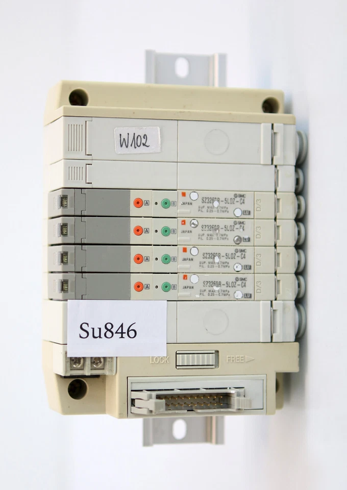 SMC EX250-SEN1 Serielle Schnittstelleneinheit SMC 4 x SZ3260R-5LOZ-C4 - Bild 3 von 3