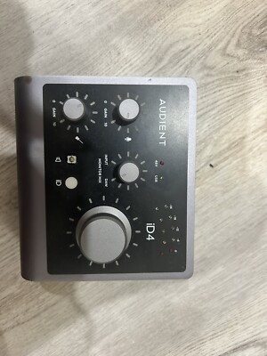 Audient ID4 2-Channel USB Audio Interface- used once cable include