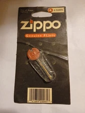 Authentic Zippo Replacement Lighter Flint 1 Pack, 6 Flints for Clipper and more