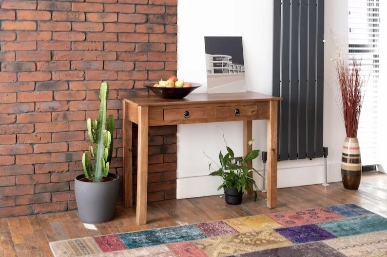 New Strong Hardwood Handmade Shaker Console Lounge Table Desk - Image 2 of 2