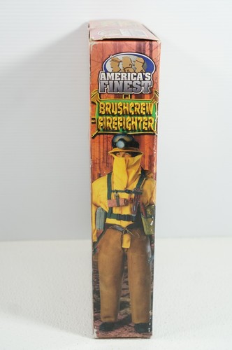21st Century Brushcrew Firefighter Action Figure 12" 1/6 Scale New Open Box - Picture 2 of 8