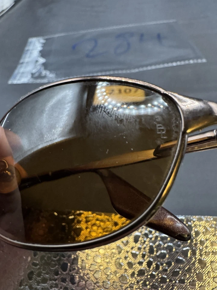 Ray Ban RB3023 W3132 Brown Highstreet Sunglasses Italy W/ Brown Lens Bausch Lomb - Image 4 of 4