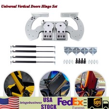Universal For Lambo Door Bolt On Vertical Doors Kit Adjustable Most Of Car New