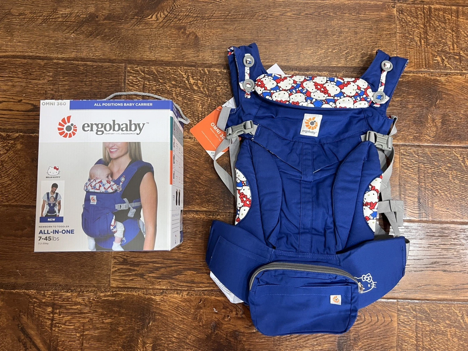 Ergobaby Omni 360 Baby Carrier - Hello Kitty