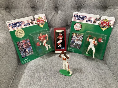 #ad #ad Lot KC Chiefs NFL Kenner Starting lineup SLU Joe Montana Willie Davis $29.99