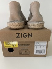 Chaussures plates et ballerines grises pour femme, cuir