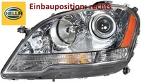 Hella 1ZS263064-541 Hauptscheinwerfer Rechts Scheinwerfer FüR Mercedes-Benz