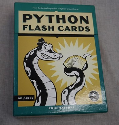 Python Programming Flash Cards   Eric Matthes   Syntax & Concepts