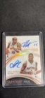 Panini 2015-16 Immaculate Dual Autographs #26 Carter/McGrady 12/25 Raptors