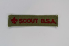 Vintage Scout BSA Program Shirt Strip Uniform...