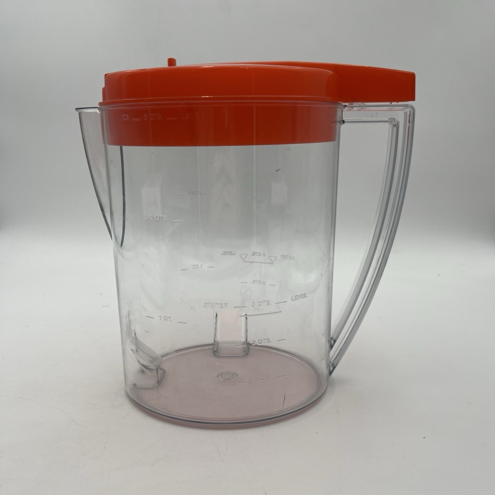 3 Quart Replacement Orange Oval Pitcher Only Tm20