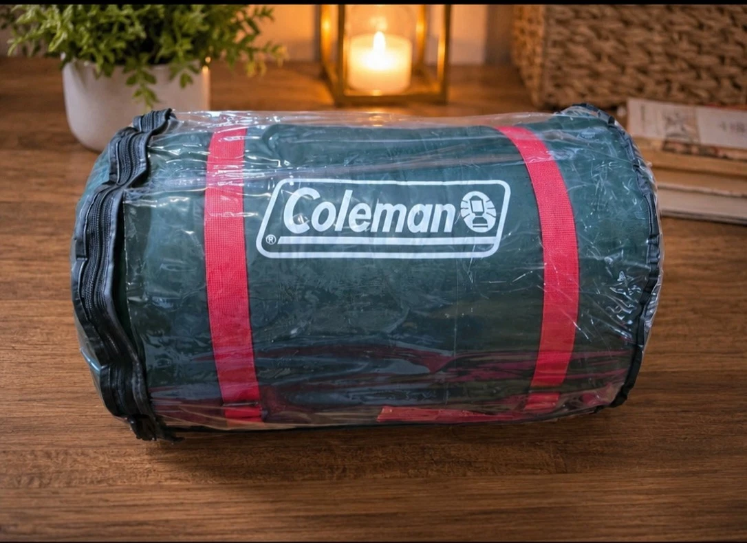 NEW Coleman Katmai Mummy Sleeping Bag 20°F 32x82 Green Red Carry Bag
Opens in a new window or tab