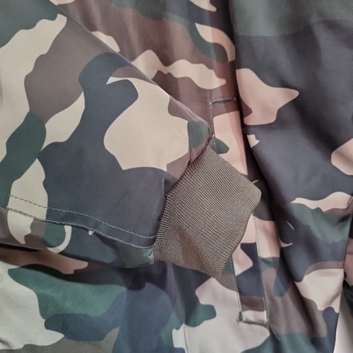 Stüssy Camo Bomber Jacket Size L Orange Lined Streetwear- New Without Tags - Picture 5 of 18