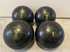 Henselite Classic II Deluxe Bowls Size 4 Heavy Weight Set Of 4 Stamped BB N 04