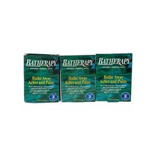 Batherapy ORIGINAL Natural Mineral Bath Soak Salts 9 oz Total