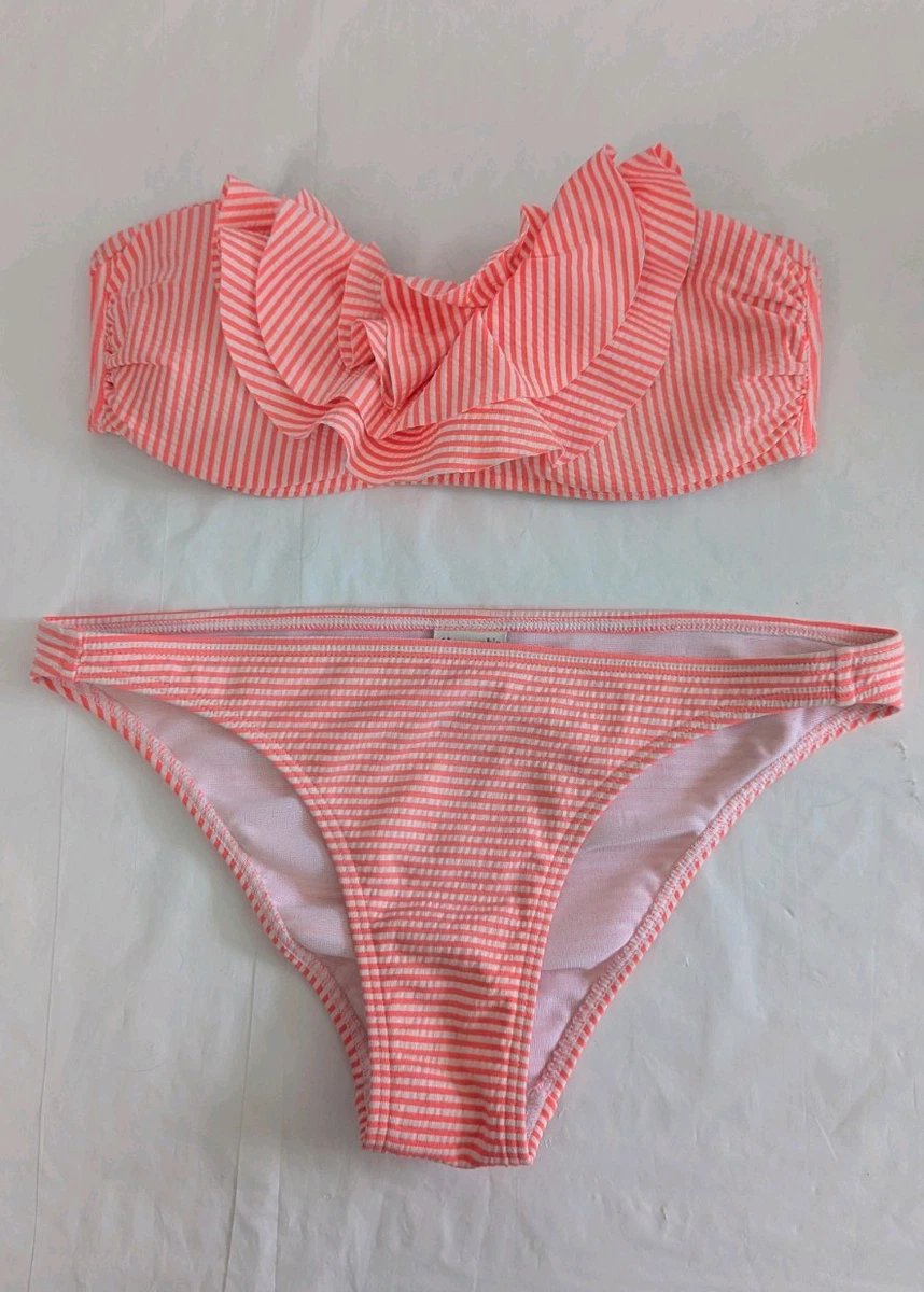 アバクロ ビキニ XS Abercrombie & Fitch Size XS Striped Regular Size Swimwear for