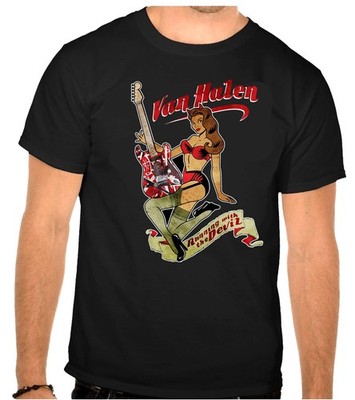 Van Halen Rock Music Logo schwarz T-Shirt -1278