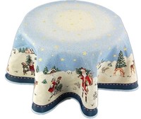Tischdecke Weihnachten Rund 130 Gobelin Children Hossner Weihnachtsdecke Decke