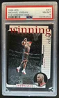 1996-97 Upper Deck UD3 Michael Jordan The Winning Edge #W1 Bulls PSA 8