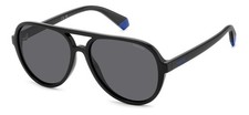 POLAROID KIDS PLD 8046/S/T 807 BLACK 53/14/130 TEEN Sunglasses