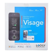 Lockly Visage Zeno Series Smart Lock Facial Recognition & Fingerprint Keyless