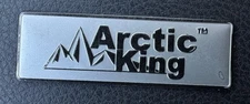 Arctic King Logo /Nameplate Removed From Open Box Refrigerator ARF18MSS(D)1.